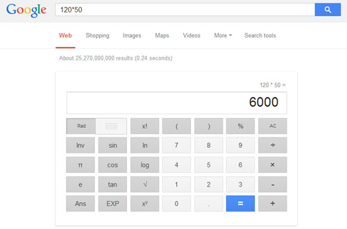 google skaičiuotuvas