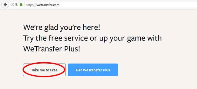 kaip naudotis wetransfer 1