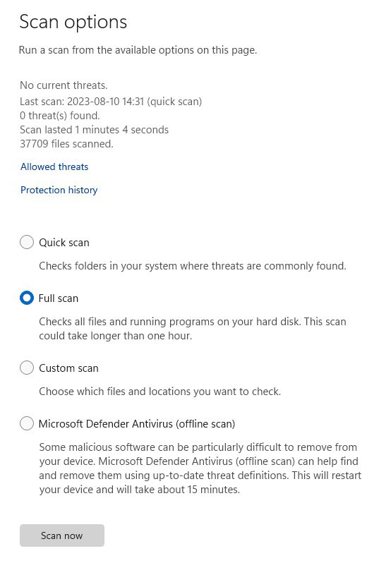 kaip praskanuoti windows nuo virusų